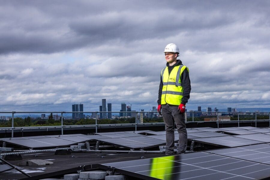 career change at 30 sustainability and renewables worker