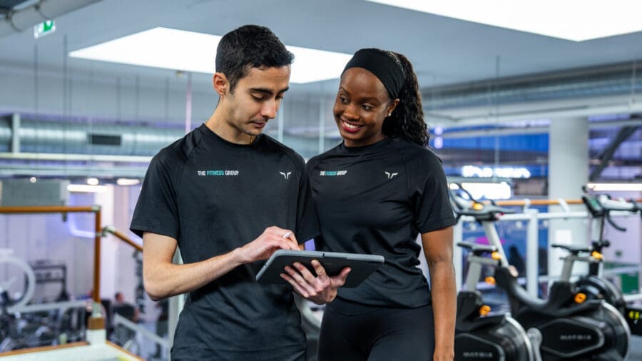 completing a fitness instructor course