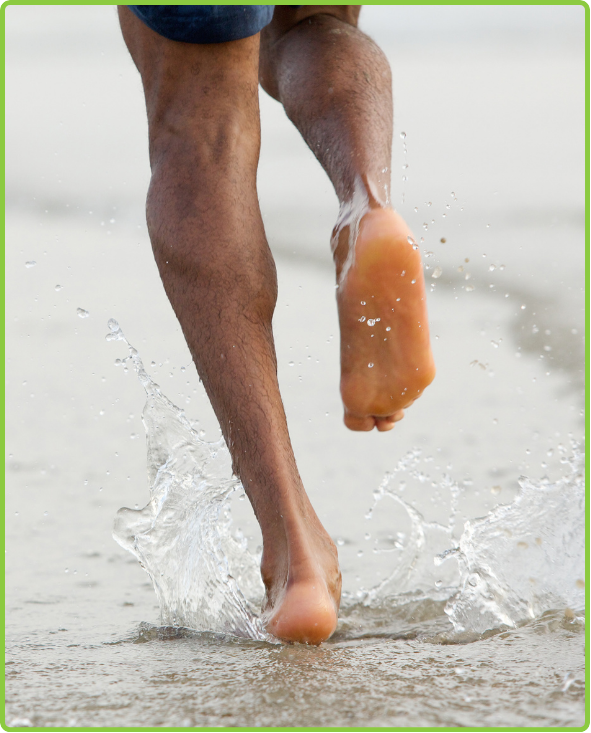 vivobarefoot athlete training barefoot